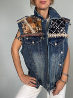 Gilet denim KANSAS