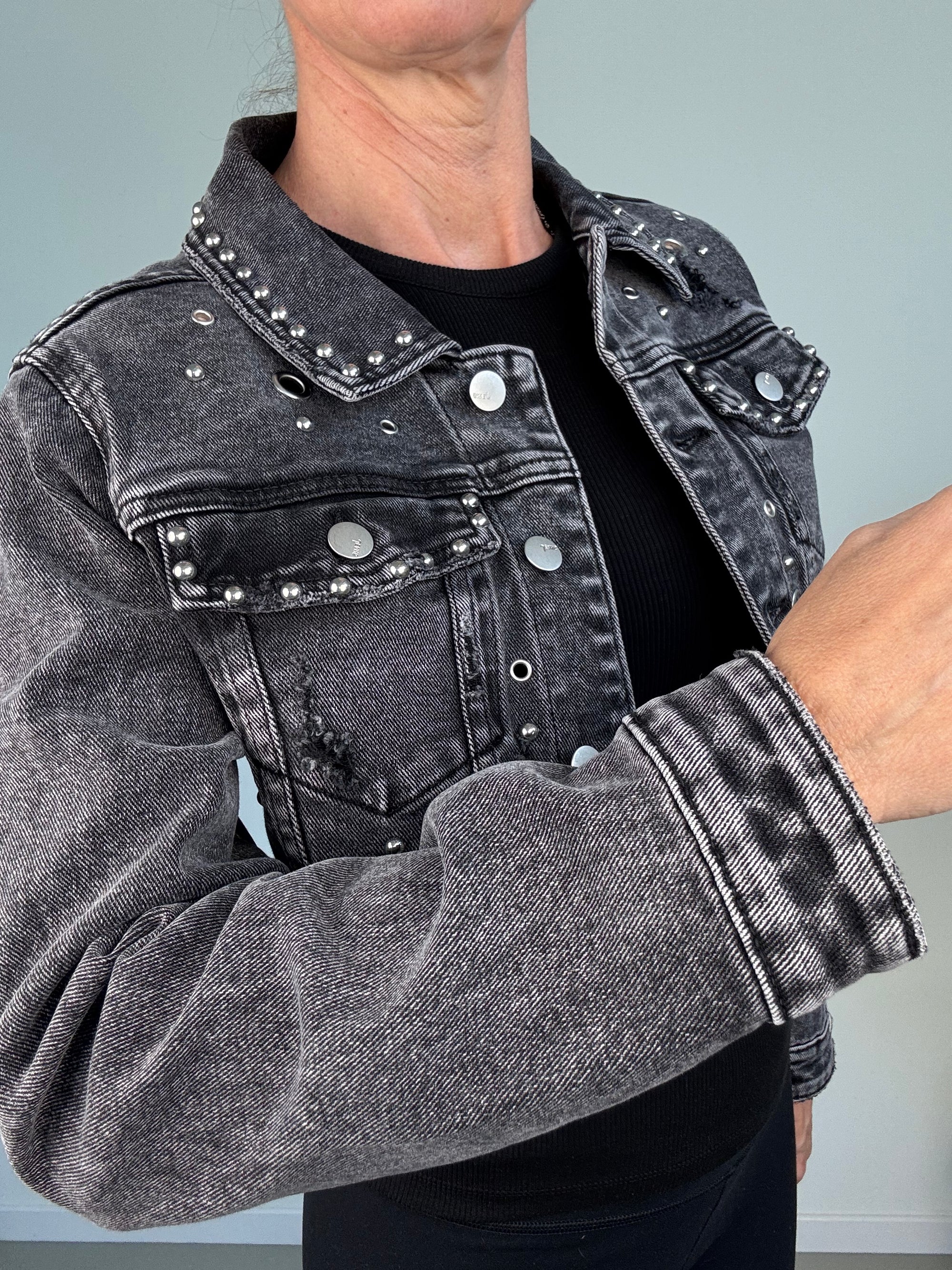 Giubbino jeans METAL