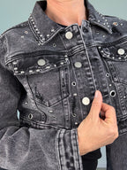 Giubbino jeans METAL