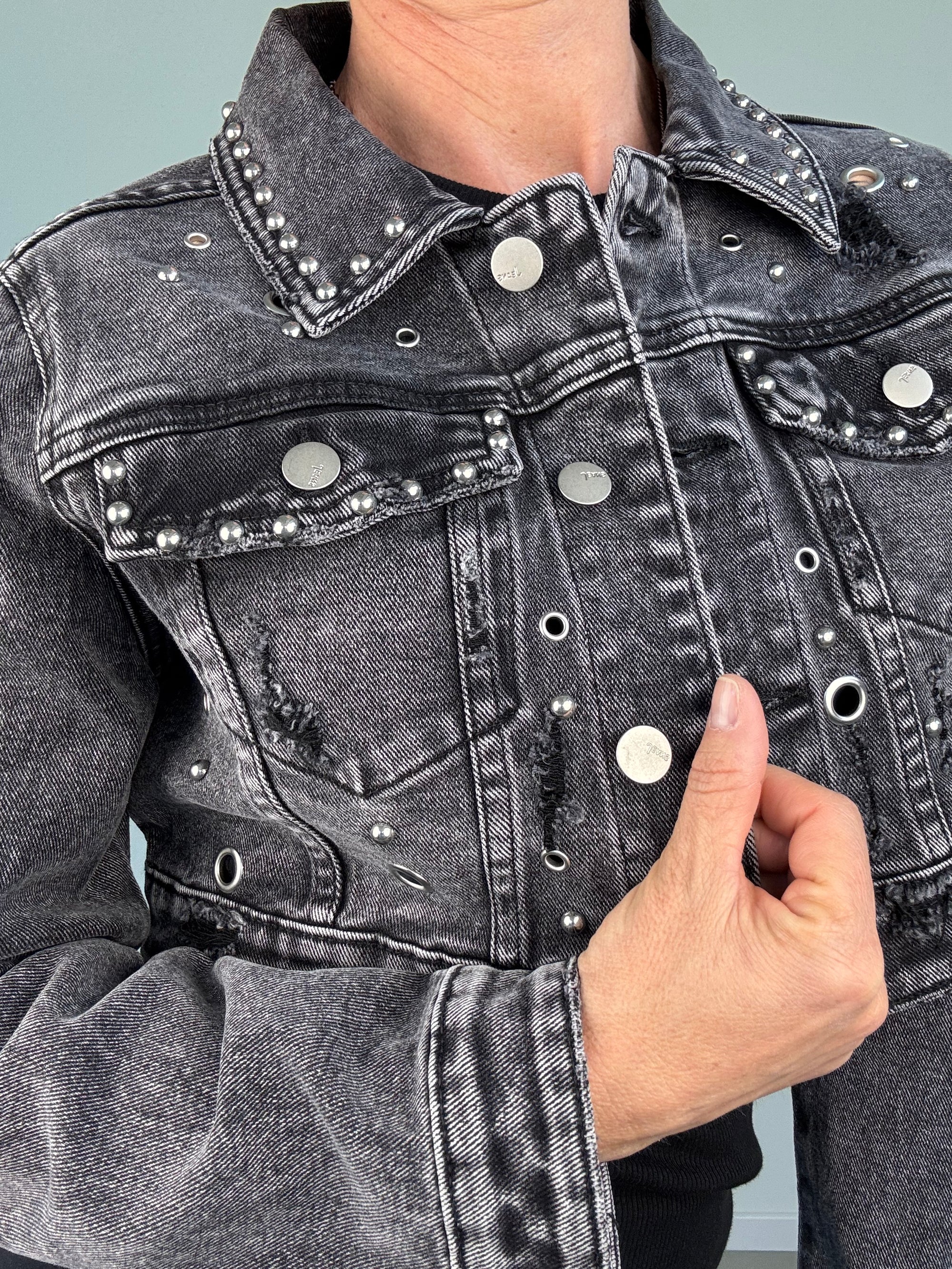 Giubbino jeans METAL