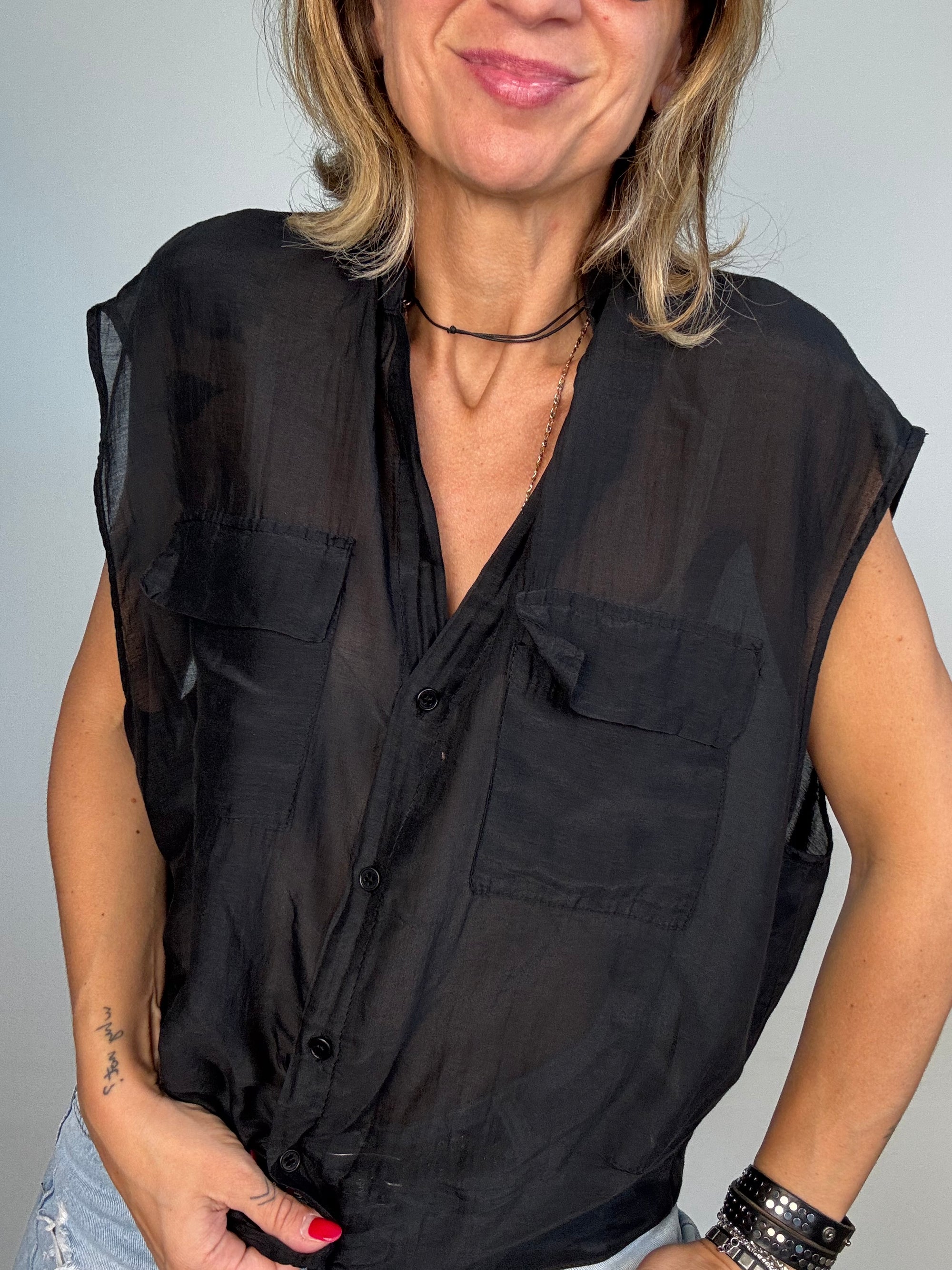 Camicia smanicata Lulù