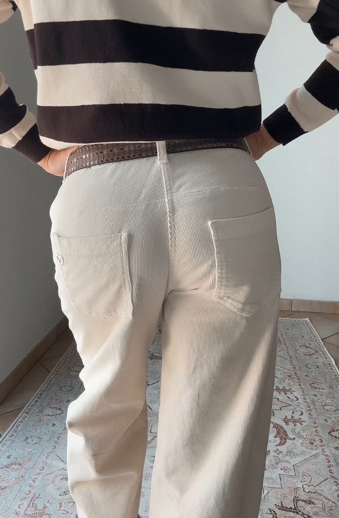 Pantalone velluto SARA