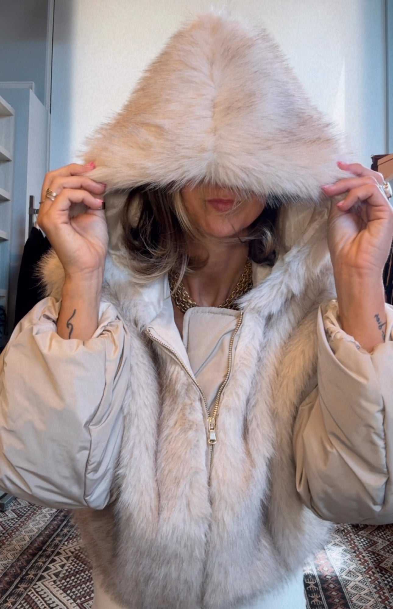 Bomber ecopelliccia SNOW