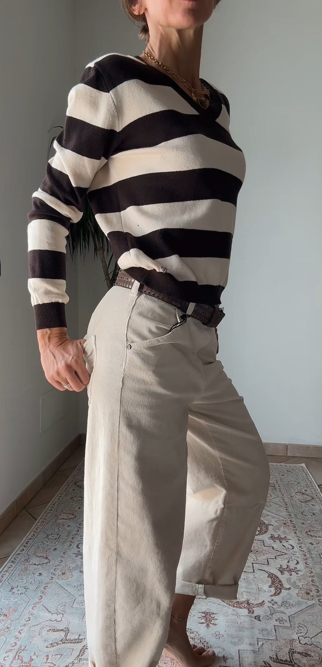 Pantalone velluto SARA