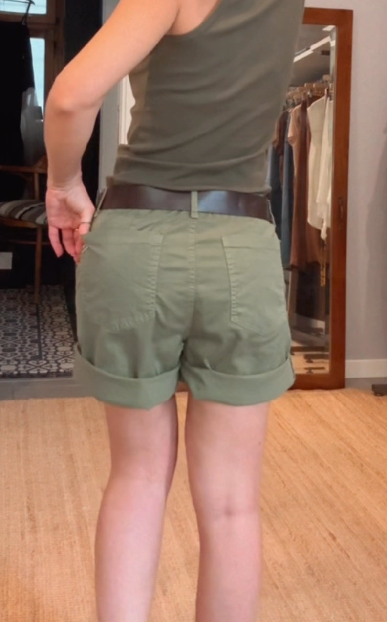 Pantaloncino risvolto