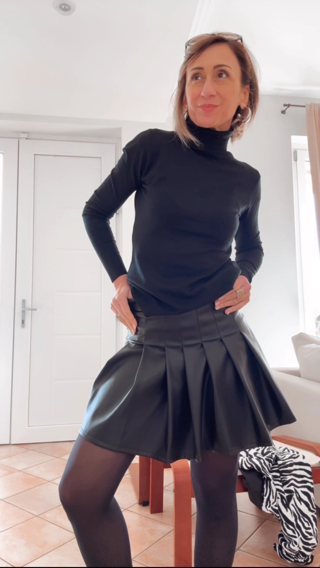 Dolcevita sotto giacca
