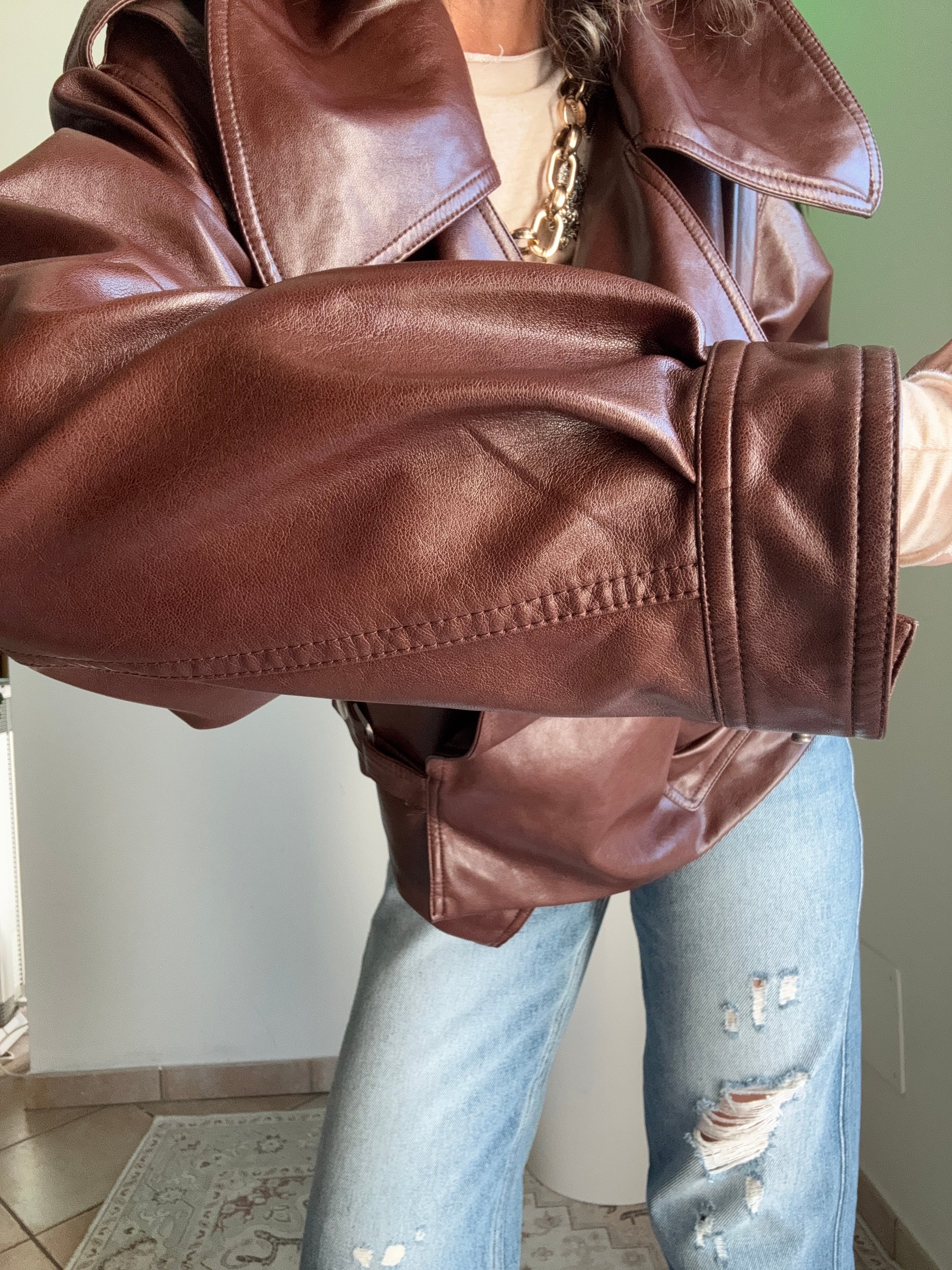 Giacca ecopelle MALTA