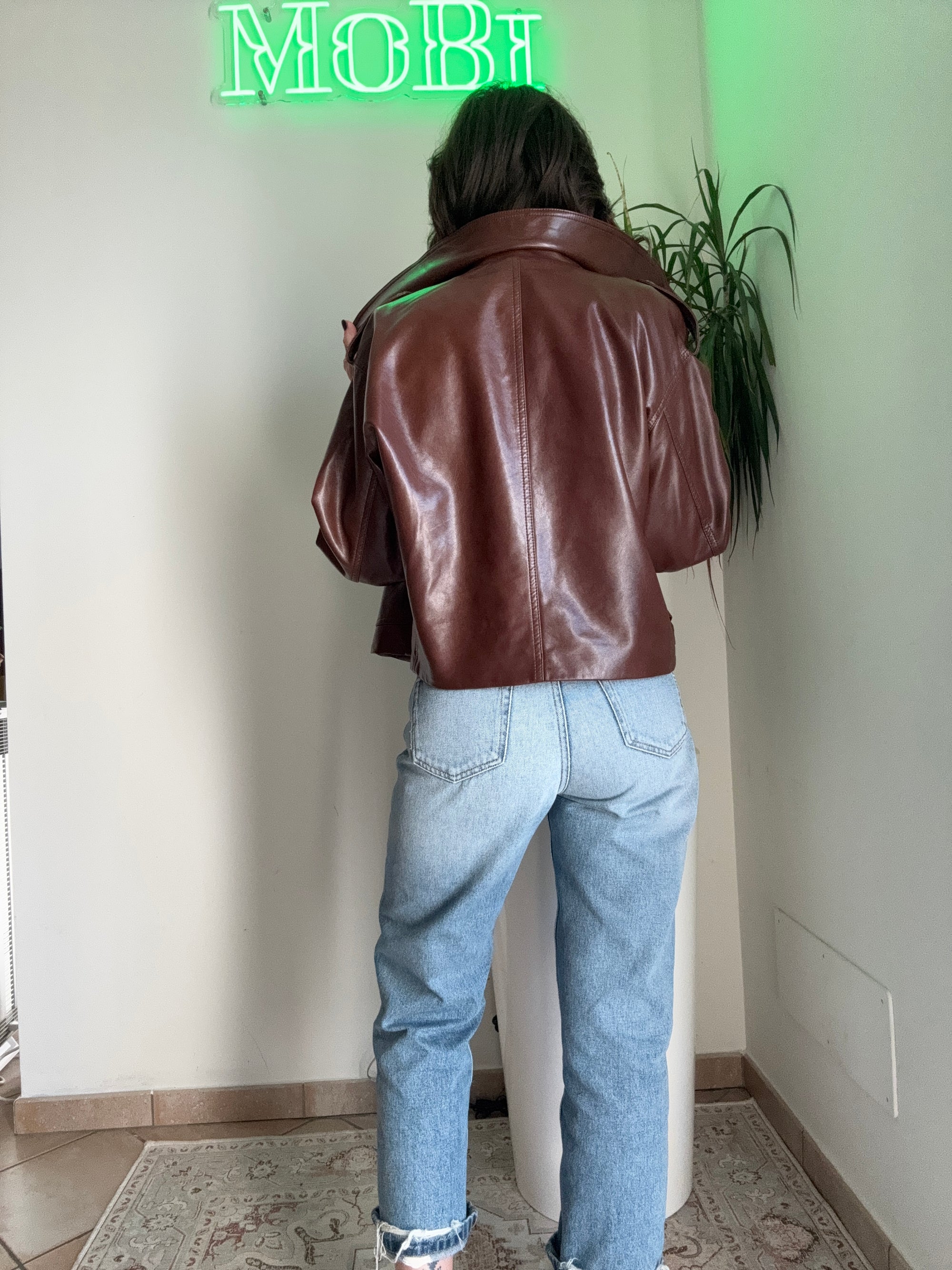 Giacca ecopelle MALTA