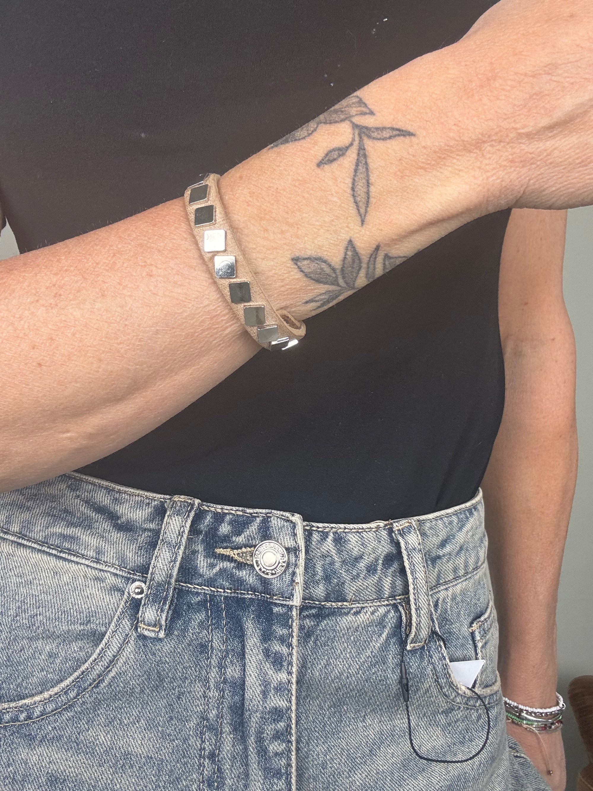Bracciali in vera pelle