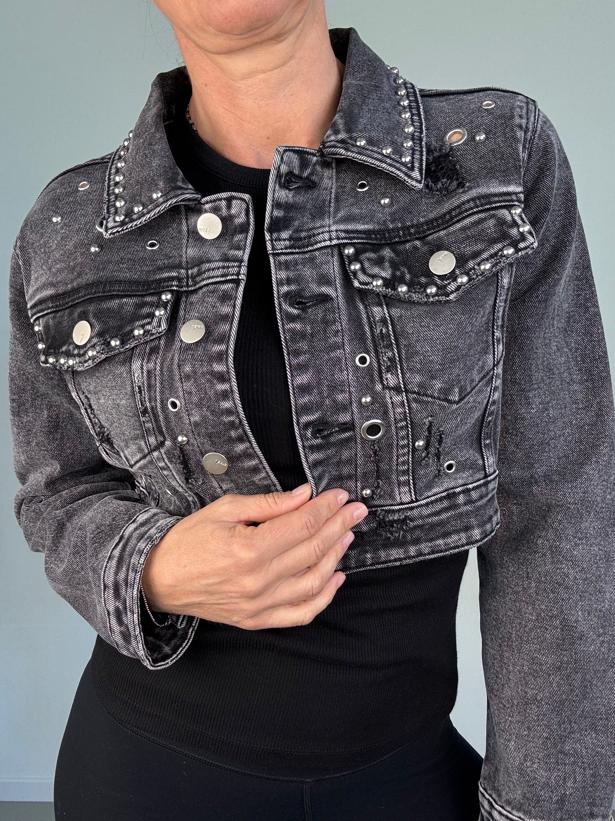 Giubbino jeans METAL