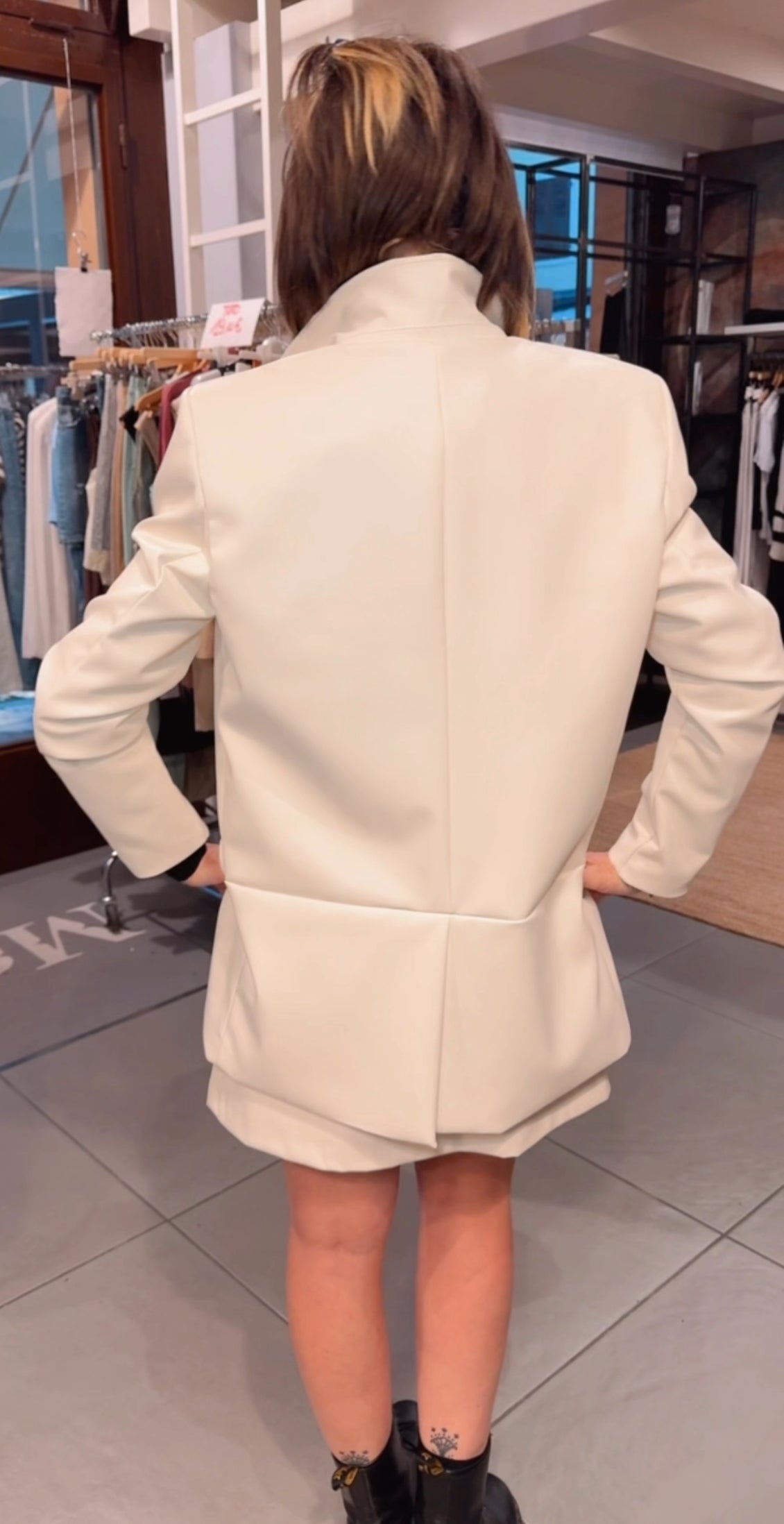 Blazer ecopelle