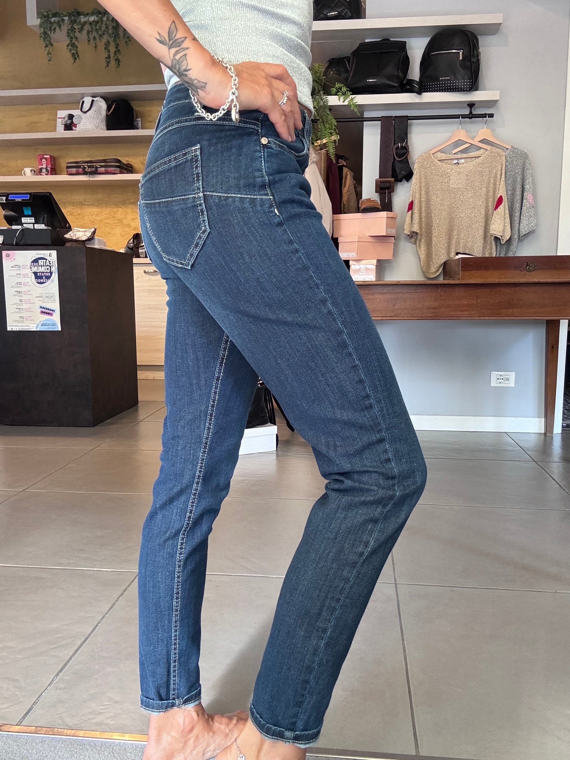Jeans skinny Denim blu – Please