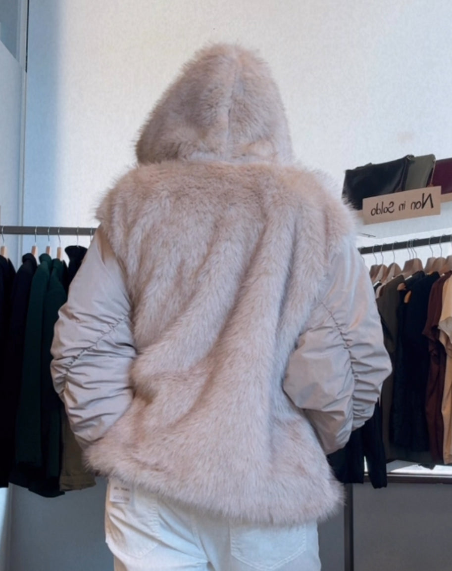 Bomber ecopelliccia SNOW