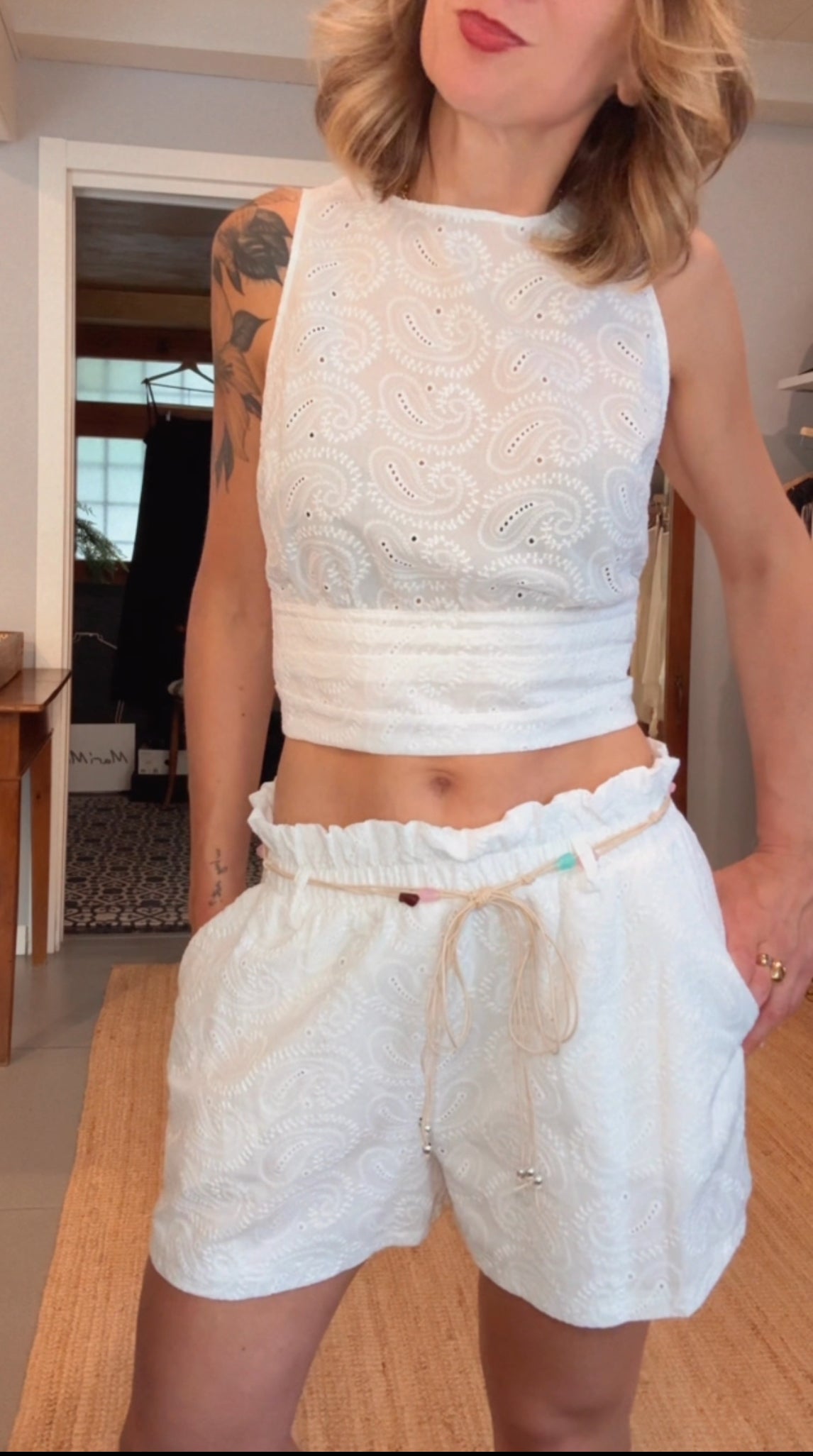 Pantaloncino sangallo