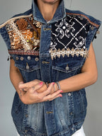 Gilet denim KANSAS