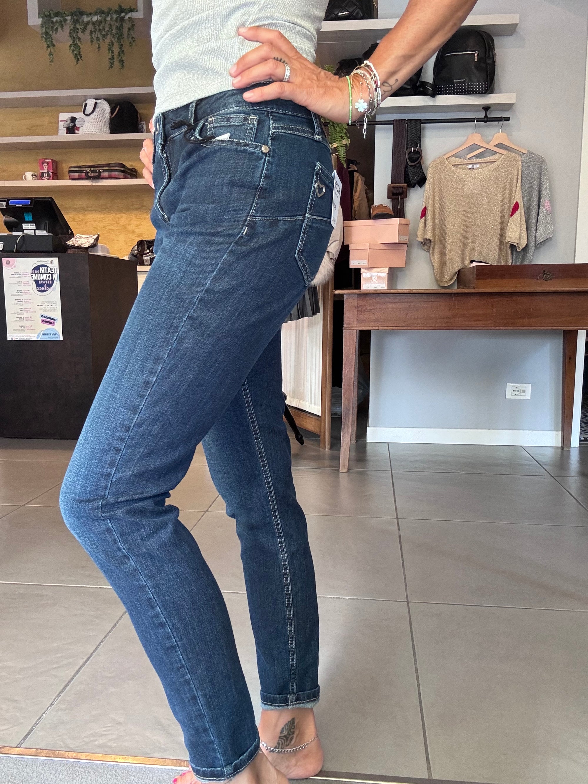 Jeans skinny Denim blu – Please