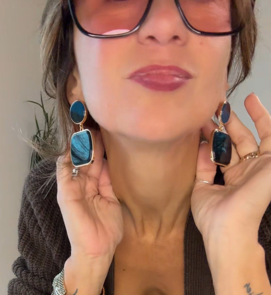 Orecchini BLUE