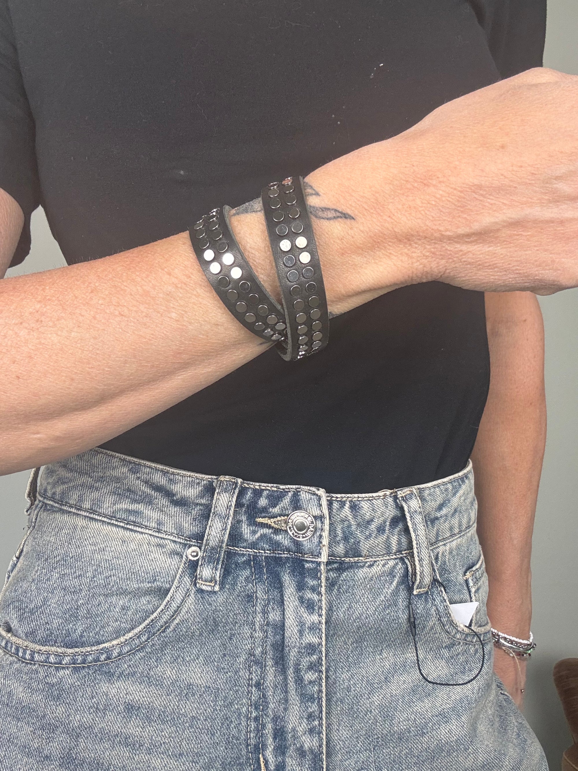 Bracciali in vera pelle