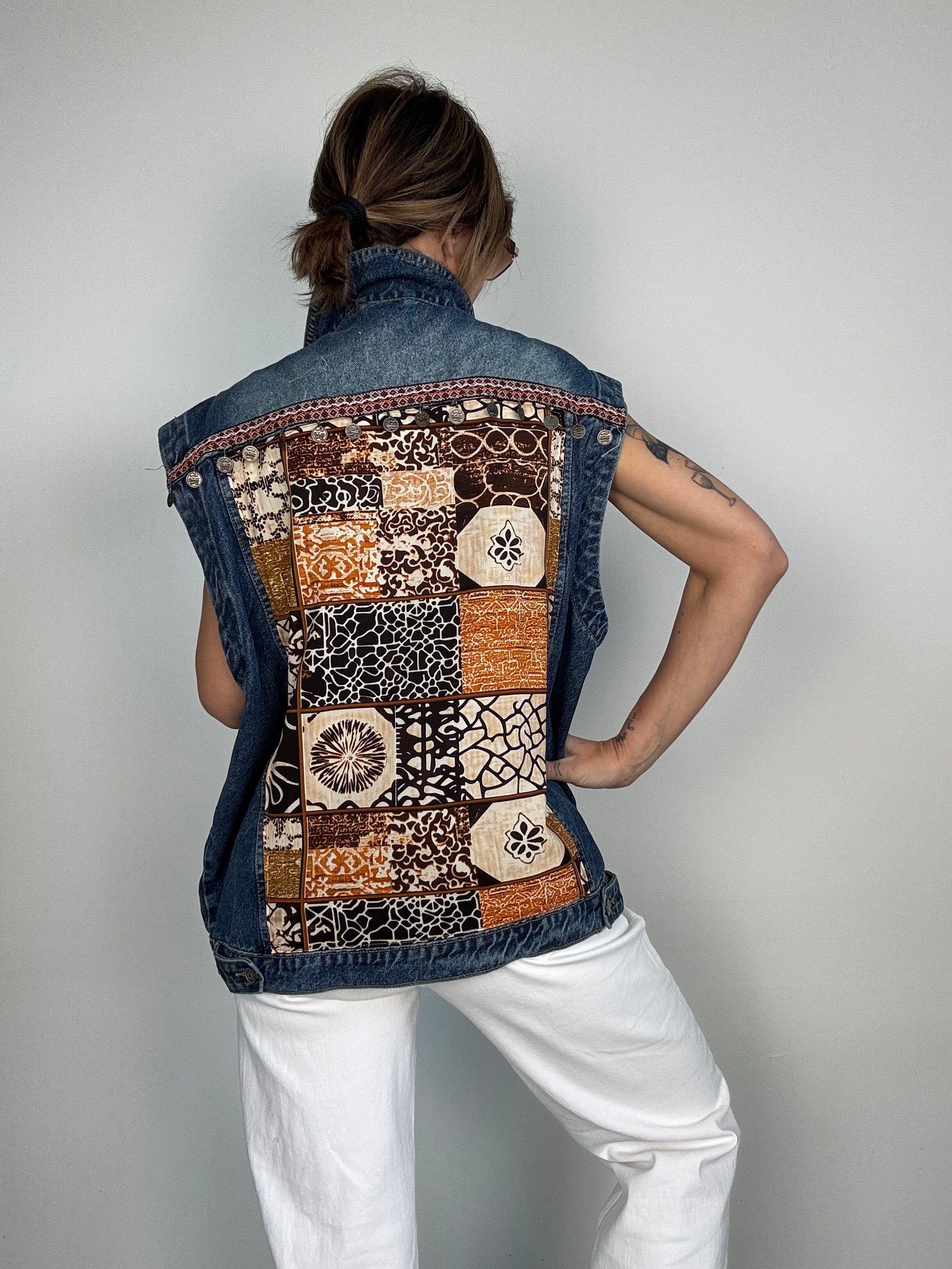 Gilet denim KANSAS