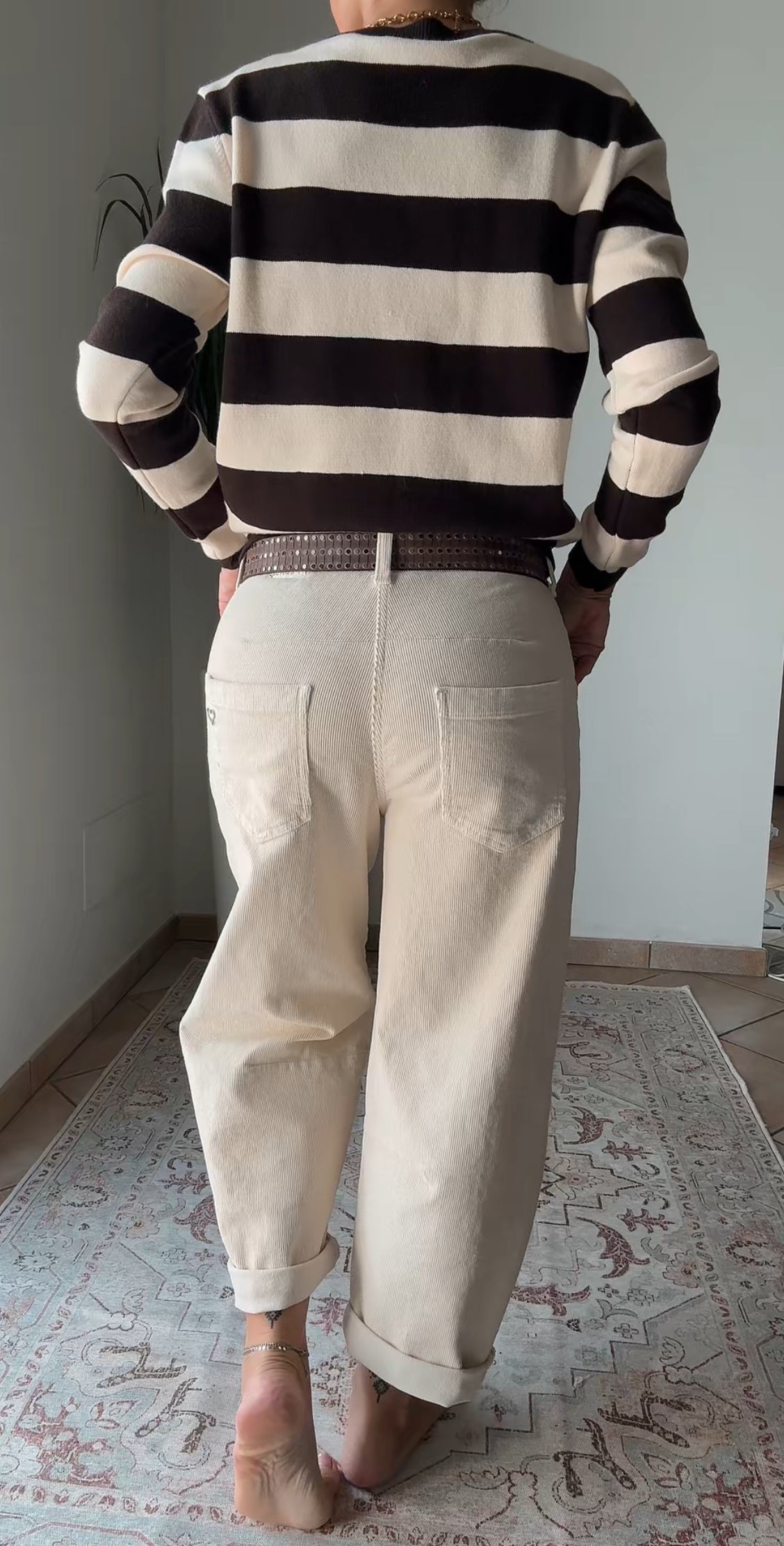Pantalone velluto SARA