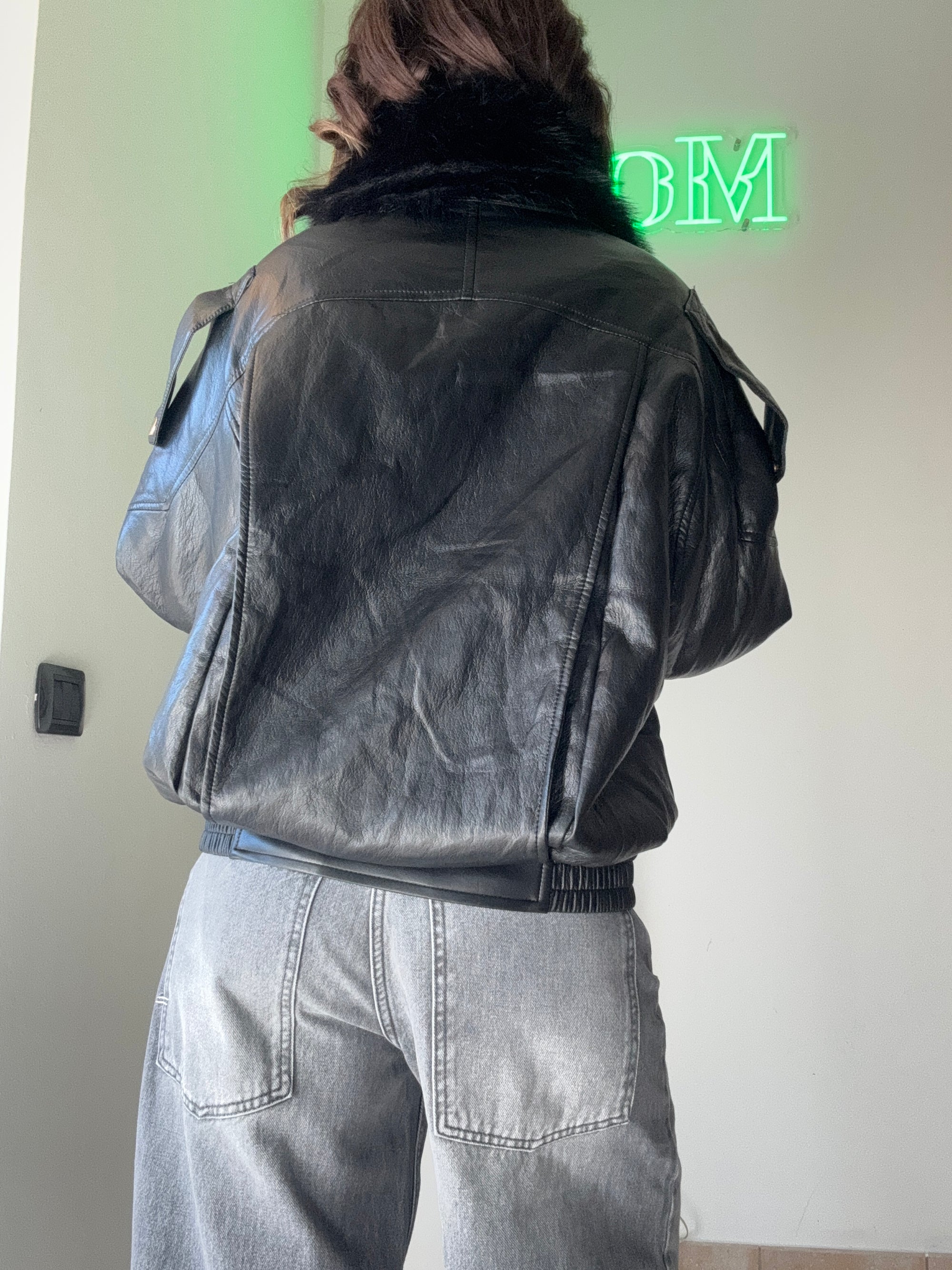 Bomber ecopelle MOSCA