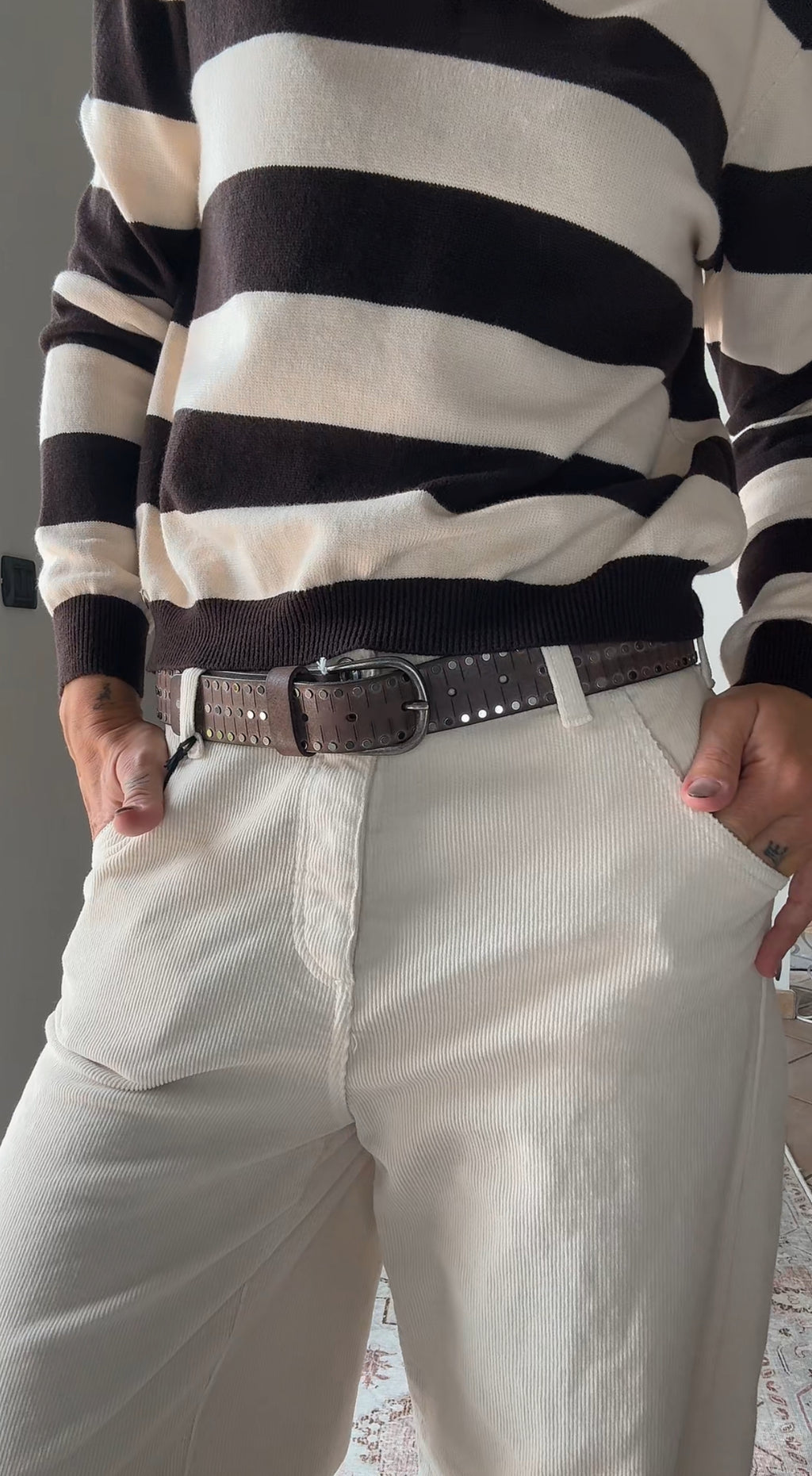 Pantalone velluto SARA