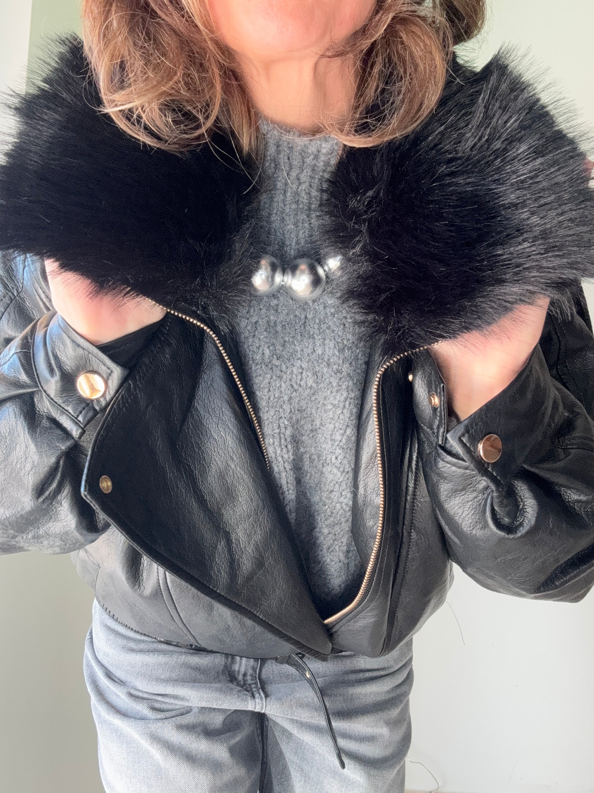 Bomber ecopelle MOSCA