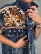 Gilet denim KANSAS