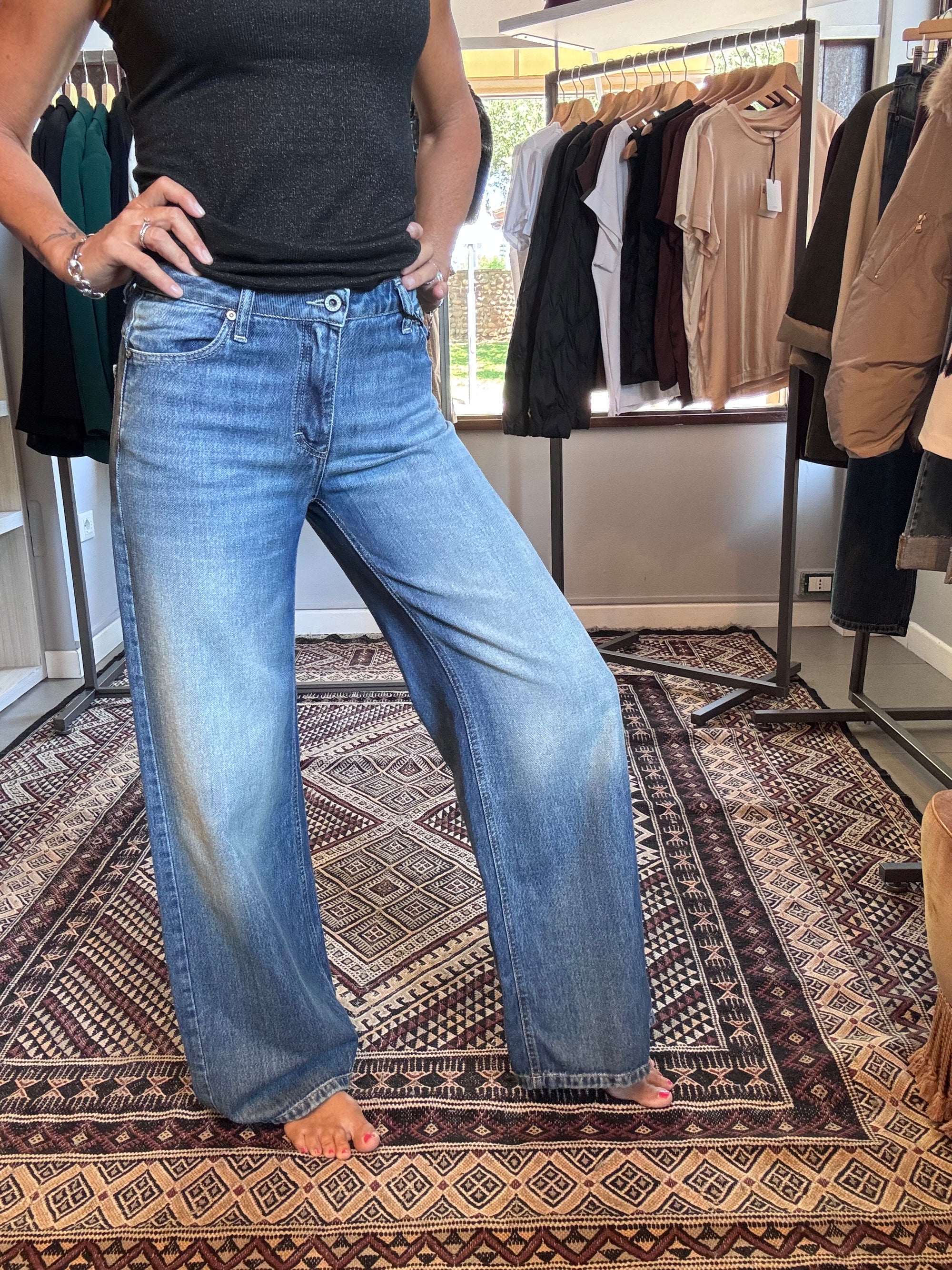 Jeans palazzo -Please
