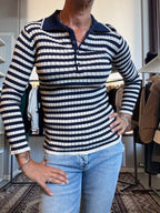 Maglia elasticizzata manica lunga Please