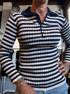 Maglia elasticizzata manica lunga Please