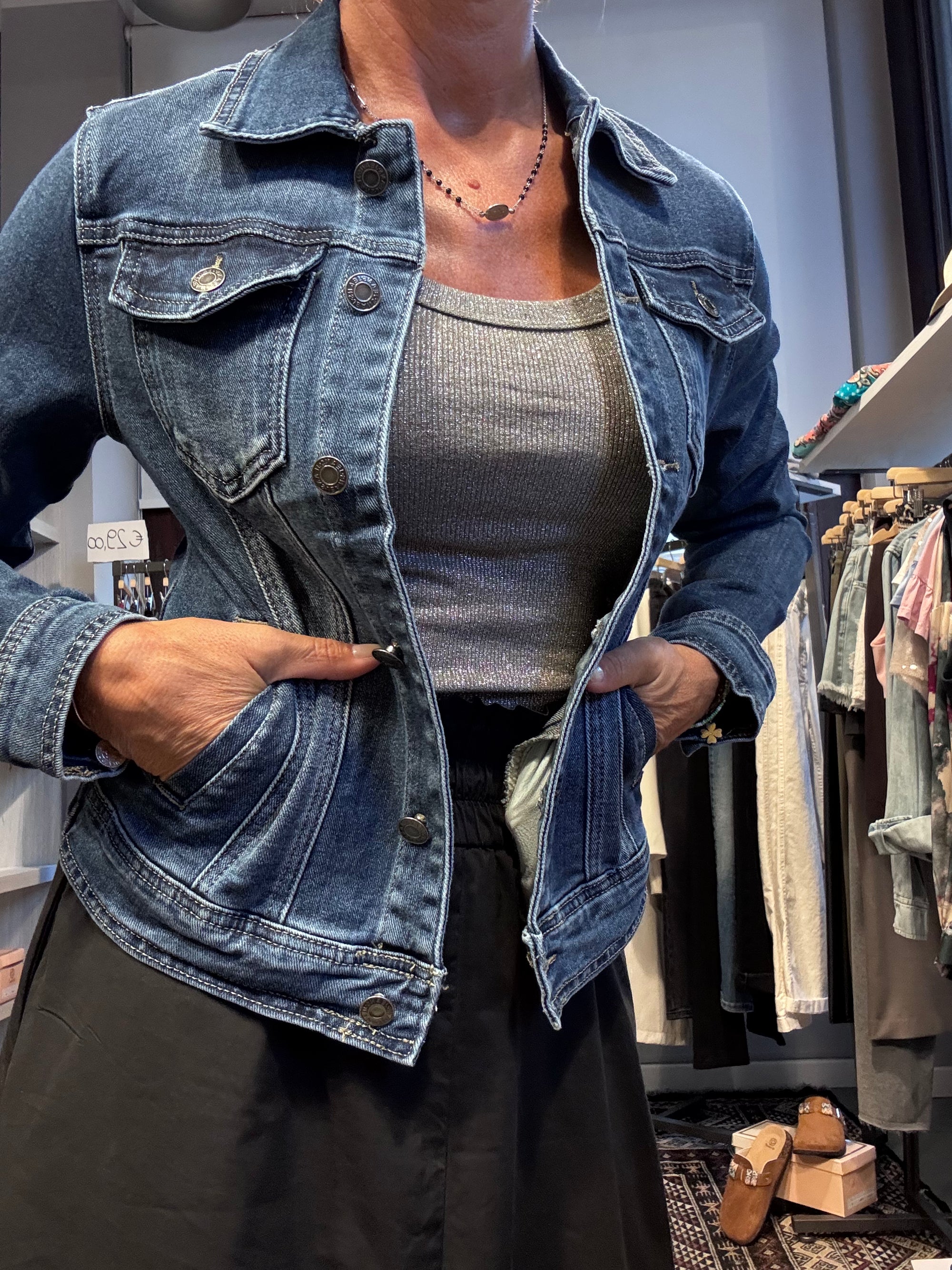 Giubbino jeans PARIS