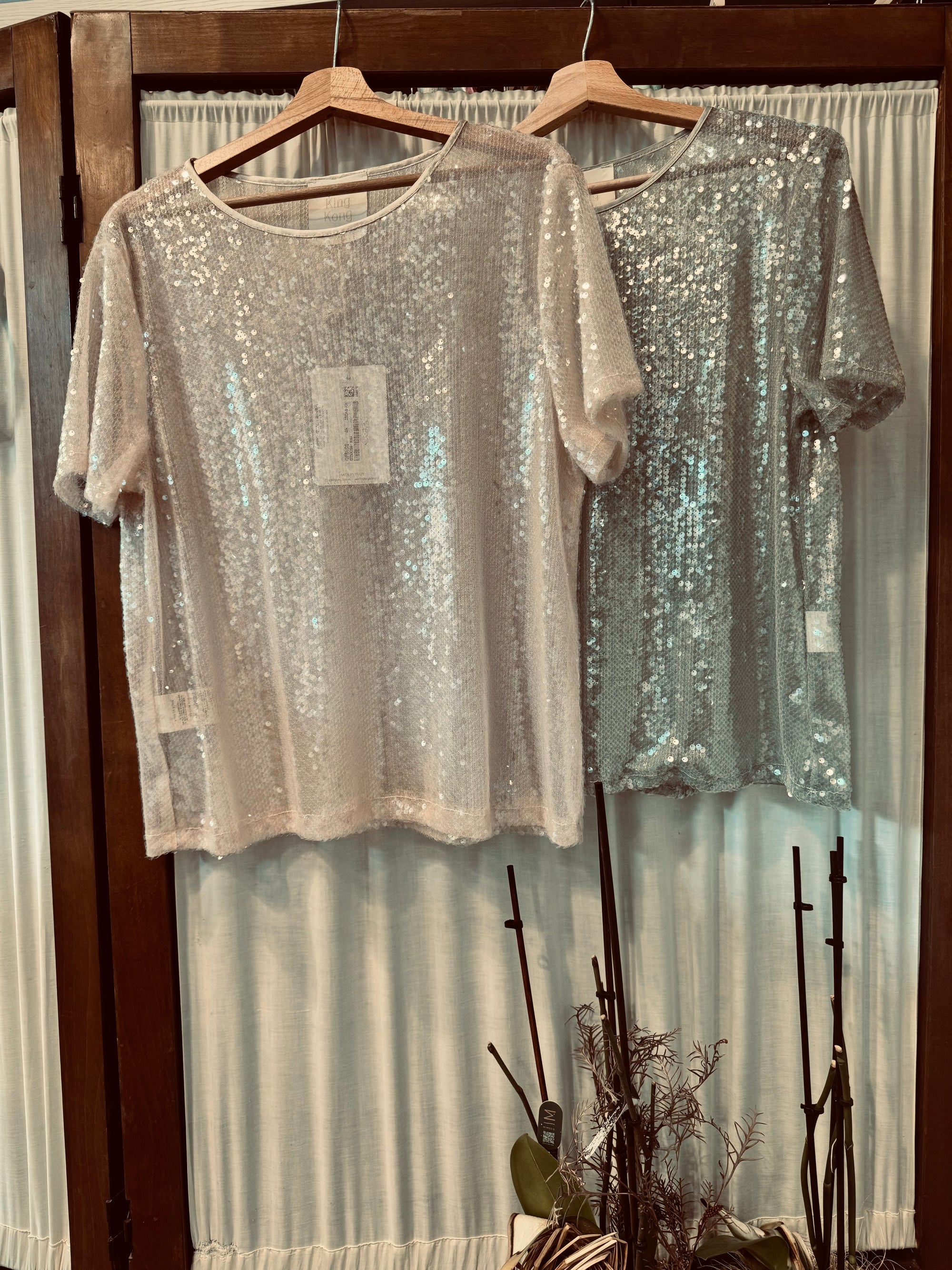 Maglia paillettes